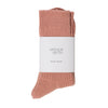 Arthur Betsy - Muted rose pink wool socks, Luxury socks