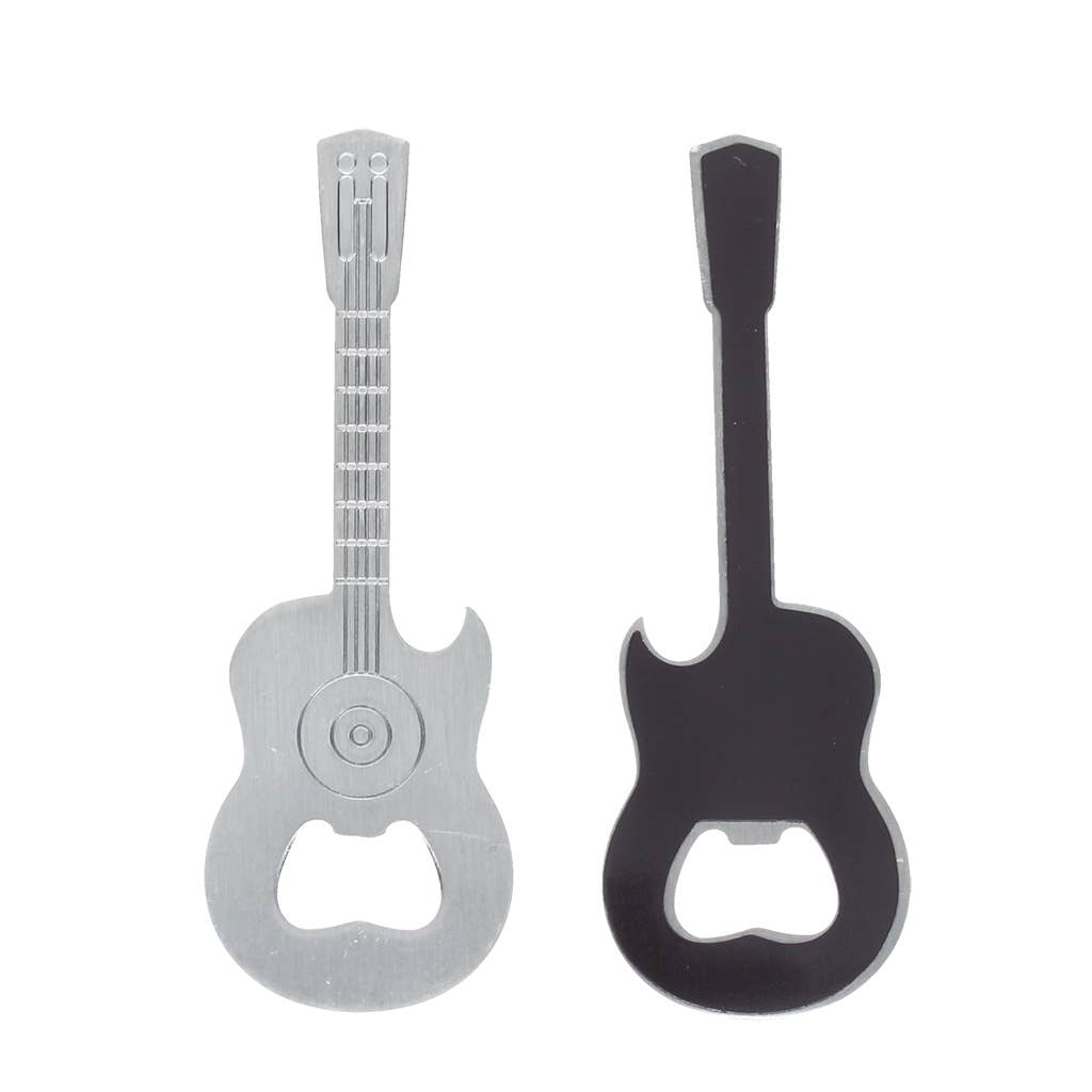 Fridge magnet bottle opener - Guitar