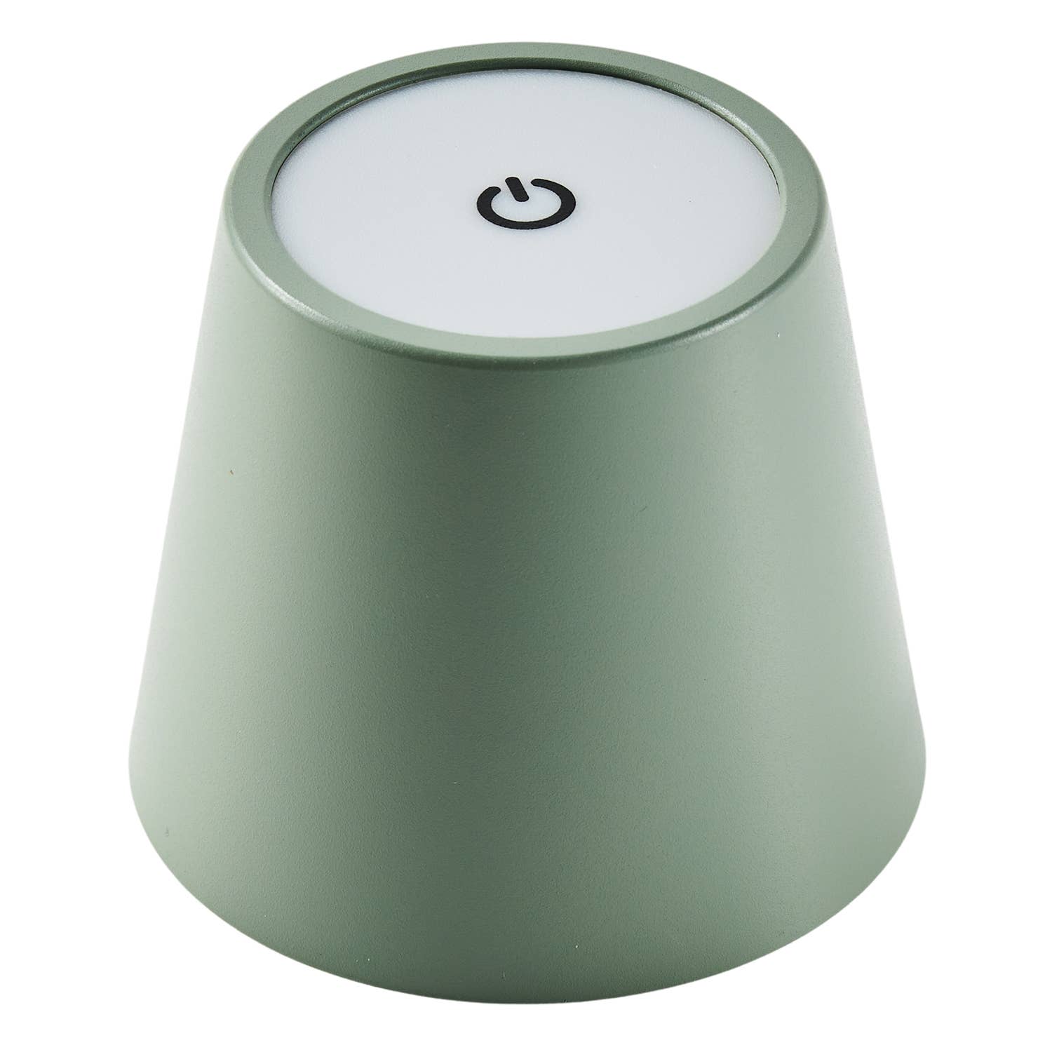 Cordless LED Table Lamp with Bottle Stopper: Cream