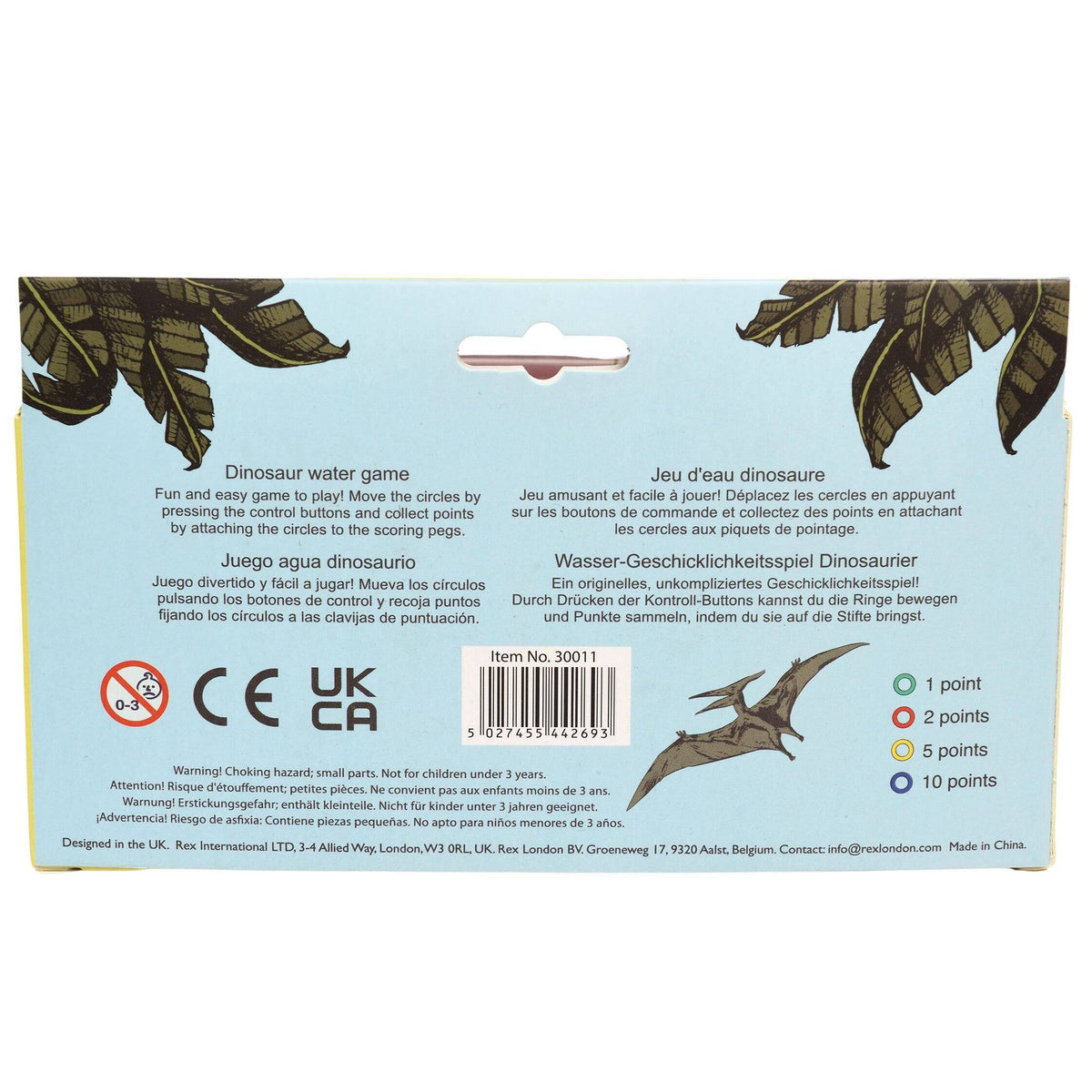 Water Game - Prehistoric Land Dinosaur