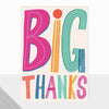 Fontfetti Big Thanks Card