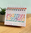 Positive Thoughts Desk Flip Chart
