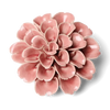 Chive UK - English Garden Ceramic Flower Champagne Pink Hydrangea -EG36: Flower Pink