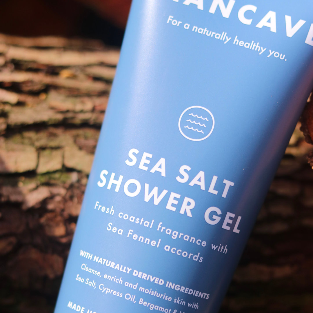 ManCave - Sea Salt Shower Gel 200ml, Mens Shower Gel, Fathers Day Gift
