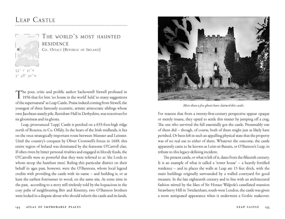 Atlas of Improbable Places Book