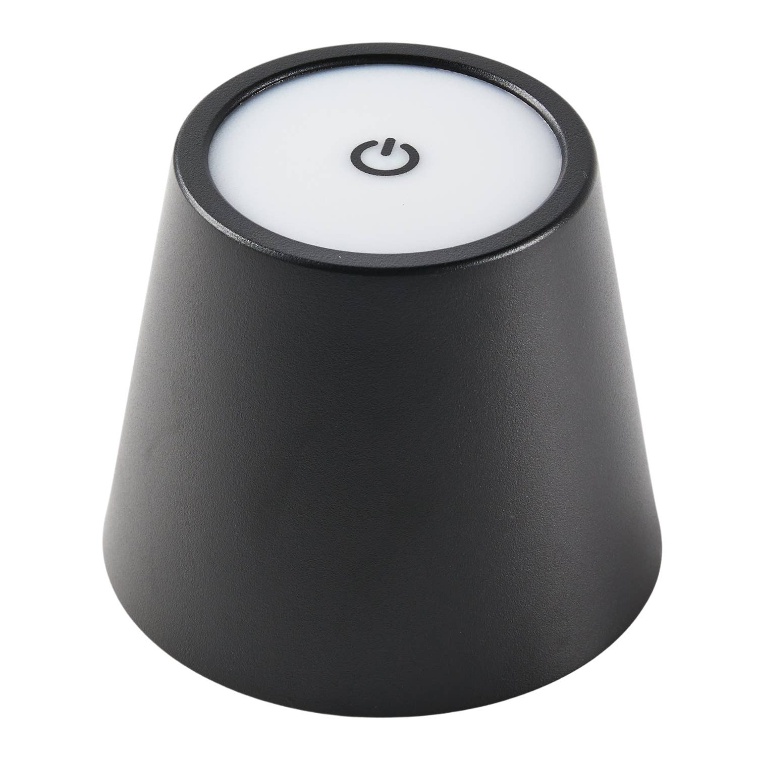 Daniel James - Cordless LED Table Lamp with Bottle Stopper: Black