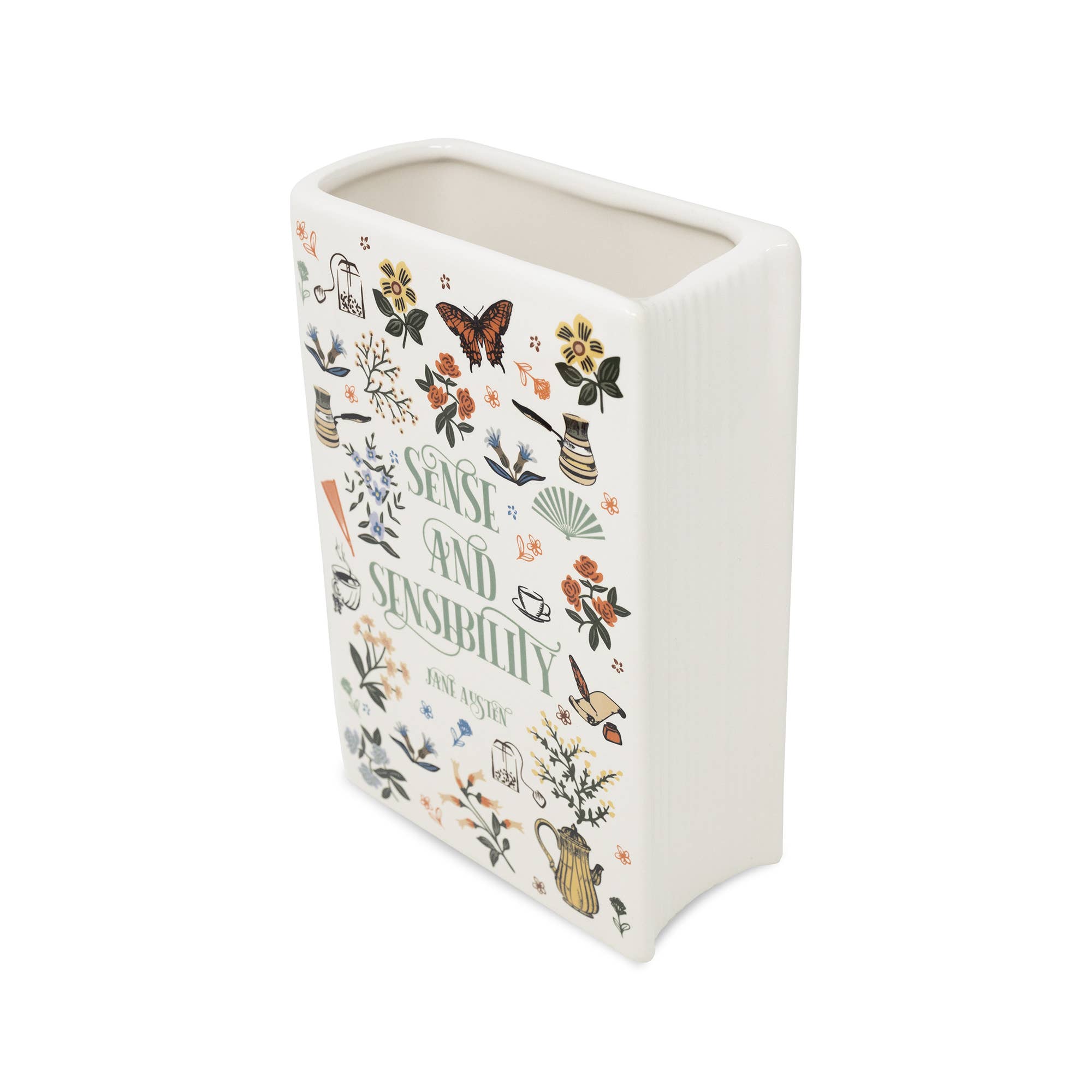 Steel Mill & Co UK - Large Book Vase, Sense and Sensibility