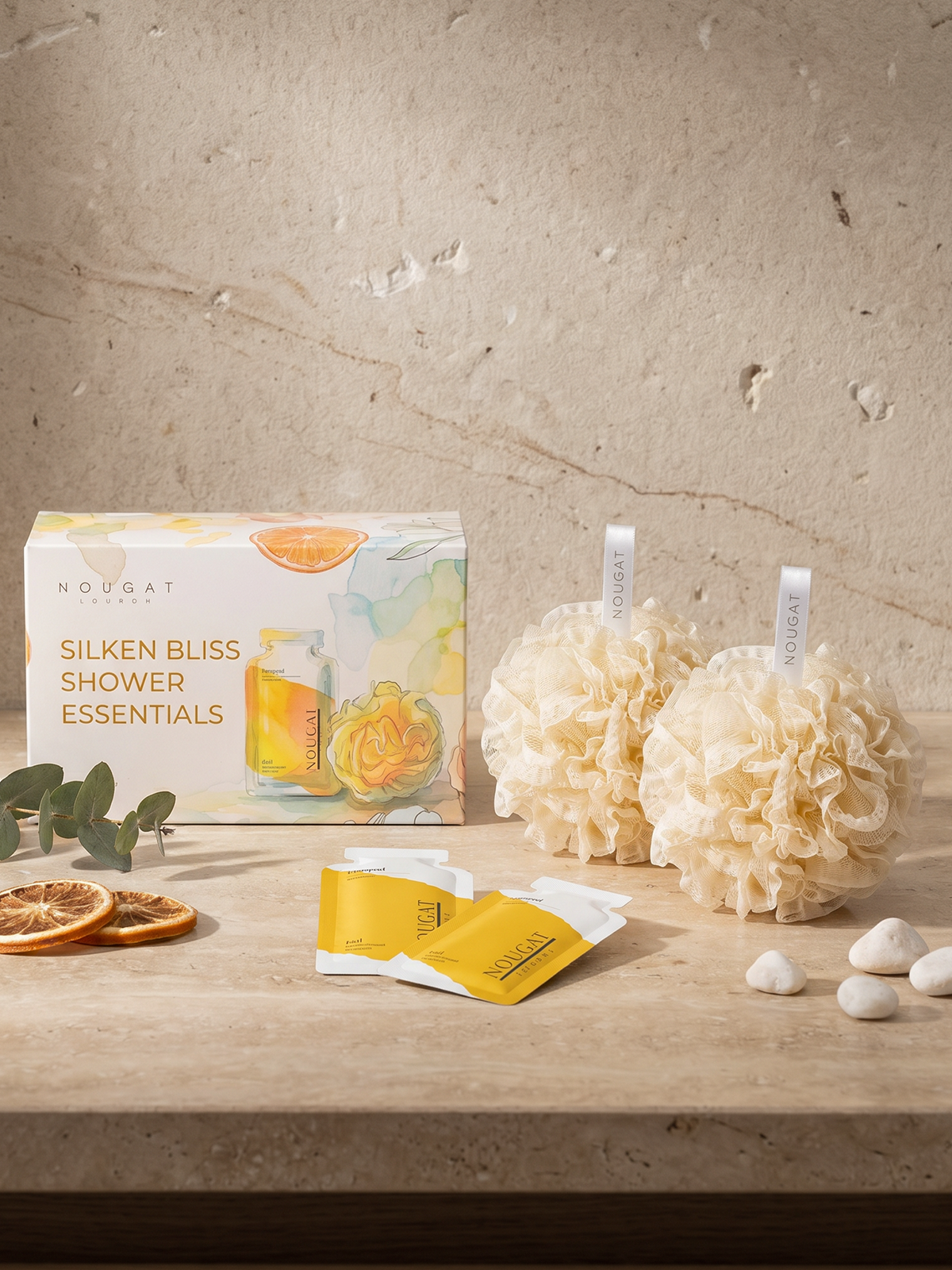 Nougat London - Nougat London Silken Bliss Shower Essentials (Gift Set of 4)