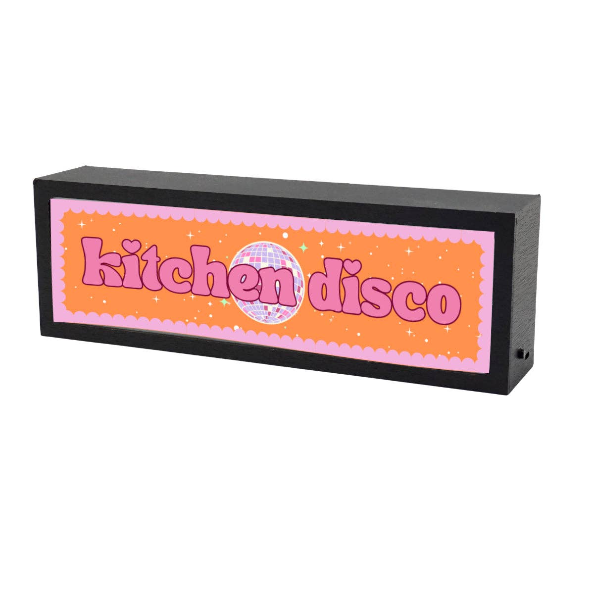 Kitchen Disco LED Lightbox – Fun, Versatile lighting For home, office. Make your space truly yours.