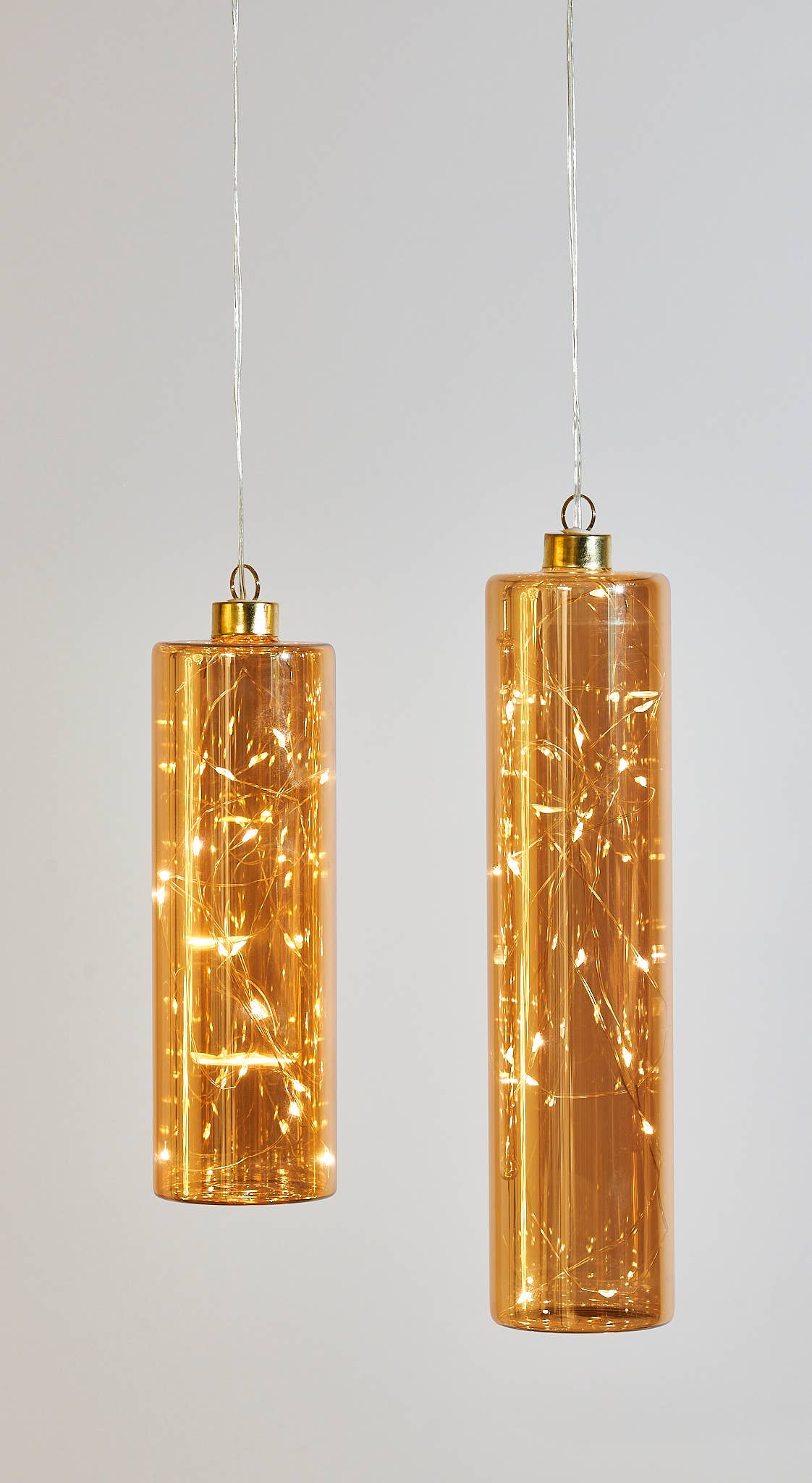 Lightstyle London - Glass Cylinders: Aqua