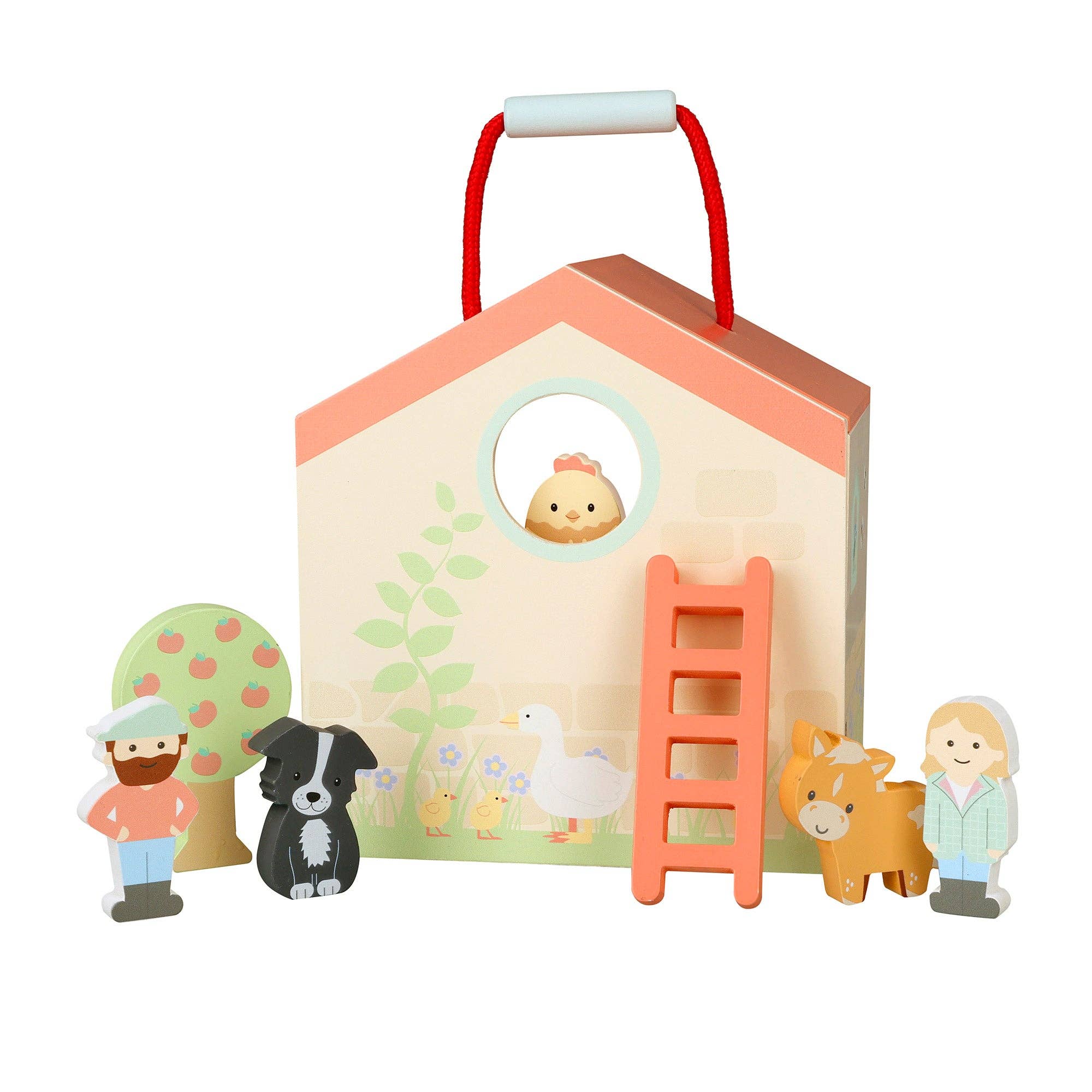 Orange Tree Toys - Farmyard Play Set