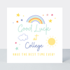 Petimo - Rainbows Good Luck at College Fun Colourful Card