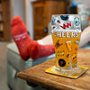 Craft Beer Socks & Glass