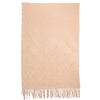 Loxley Lane Cream Wrap Scarf with Pearl Detail and Tassel Edge