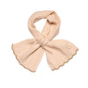 Loxley Lane Cream Pull-Through Scalloped Edge