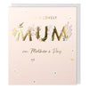 Reflections Lovely Mum on Mother's Day Card