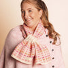 Zelly Pull Thru Scarf Stars Pink