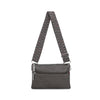 Celeste Long Cross Body Bag - Dark Grey