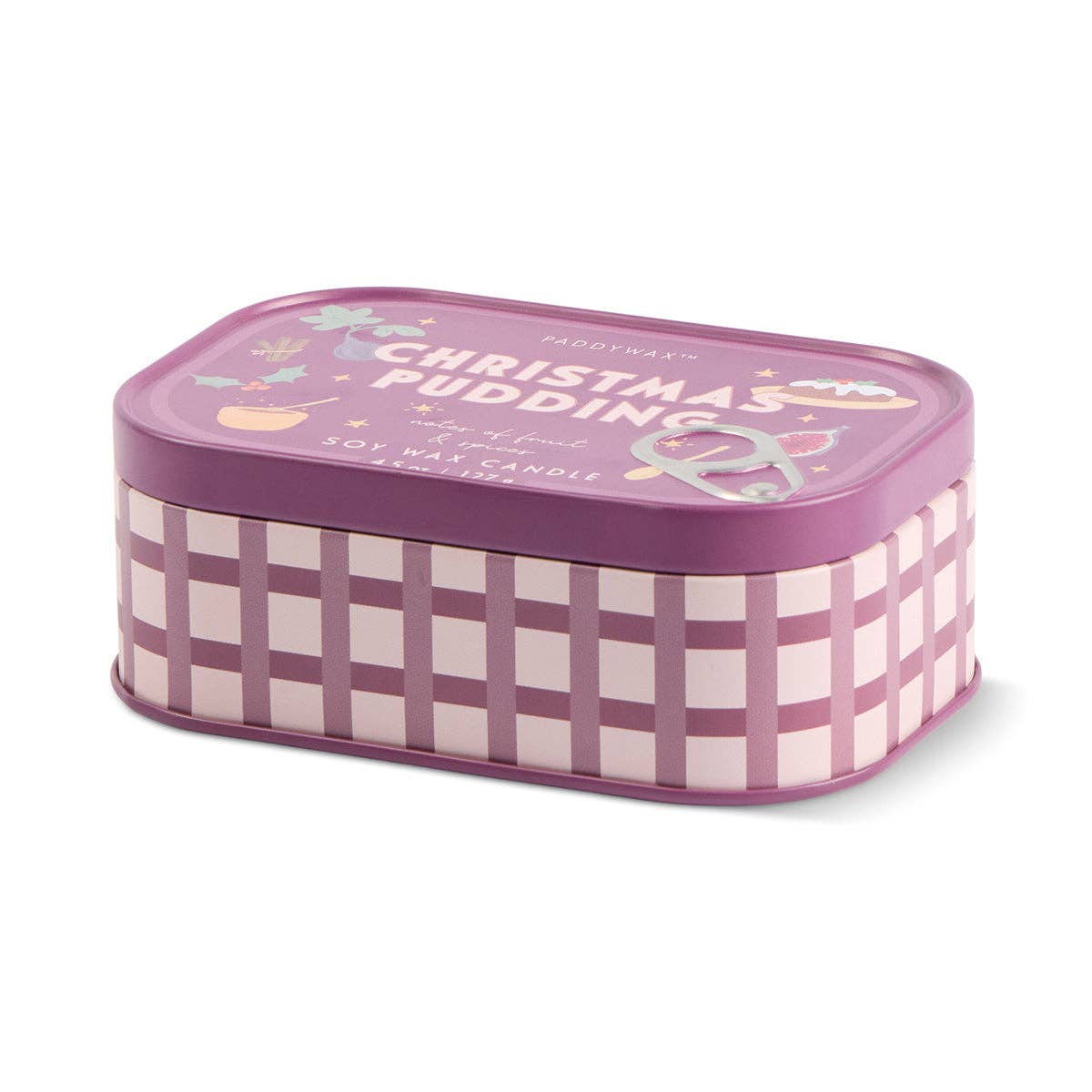 Designworks Collective - Paddywax Bistro Christmas Pudding Tin Candle