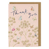 Cosmopolitan thank you butterfly card