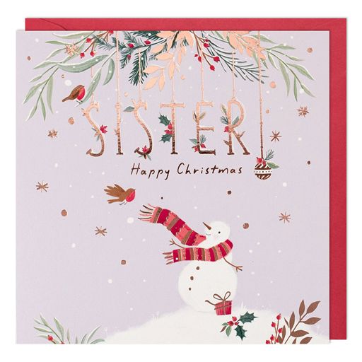 Pick 'n' Mix Sister Christmas Card