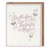 Mimosa Celebrate In Style Birthday Card