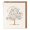 Starlet Tree Happy Birthday Card