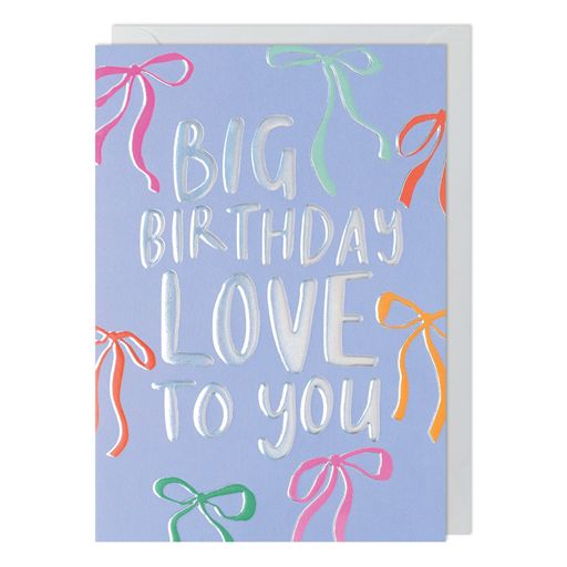 Glow Up Big Birthday Love Card - More Than Just a Gift | Narborough Hall