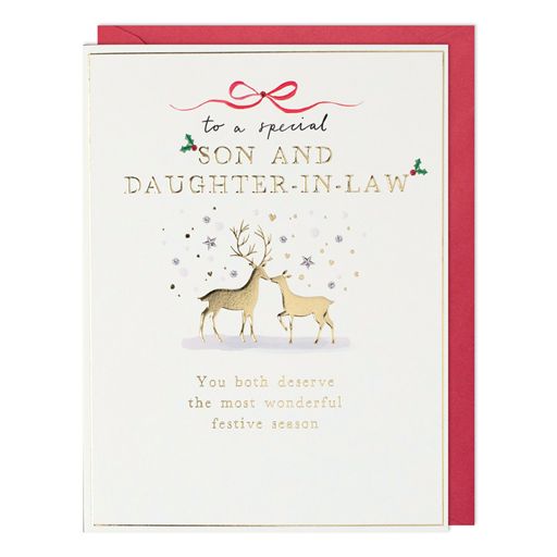 Pick 'n' Mix Special Son & Daughter-in-Law Christmas Card