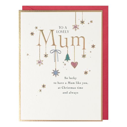 Starlet Lovely Mum Christmas Card