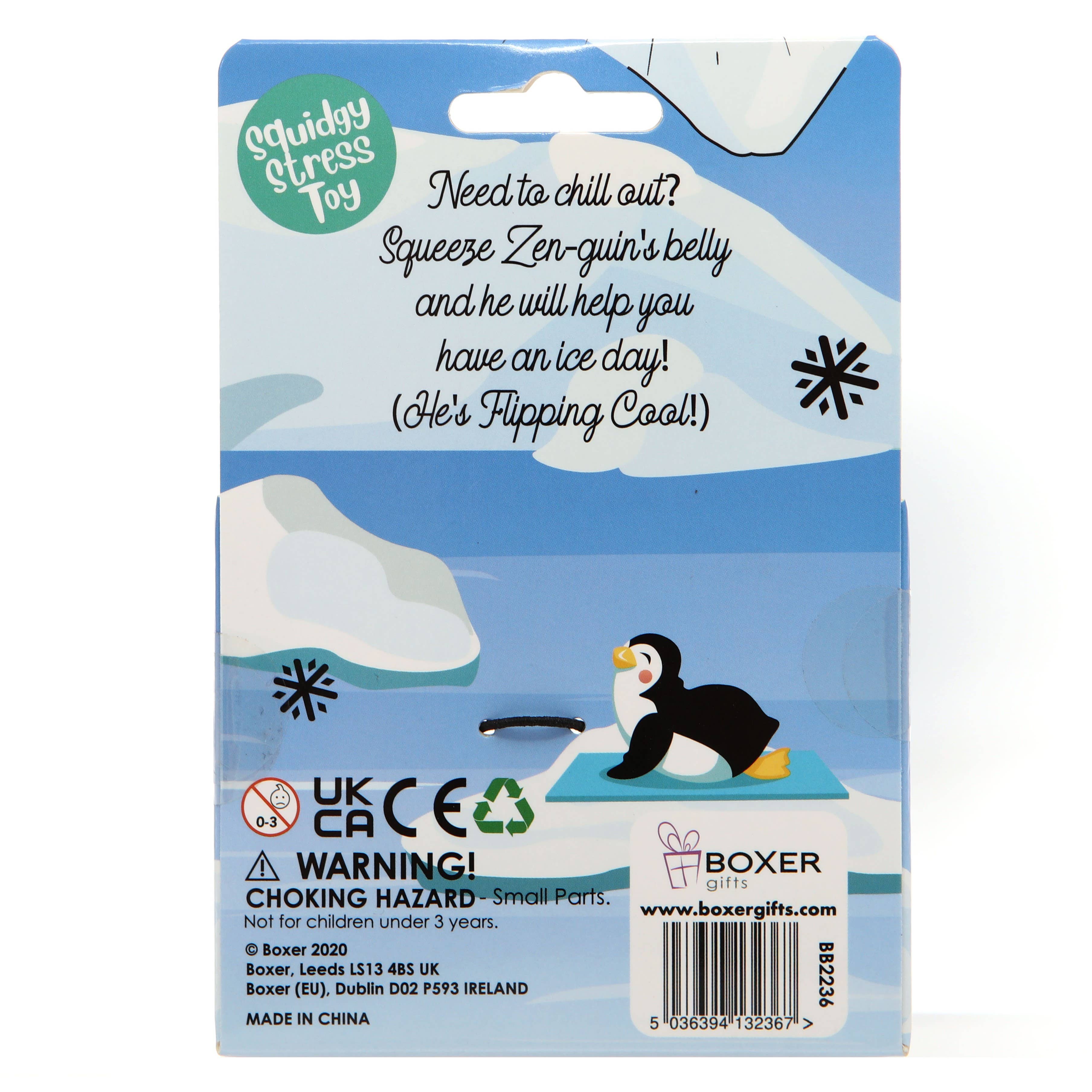 Zenguin Fidget/Stress Toy - Novelty Stocking Filler Gift