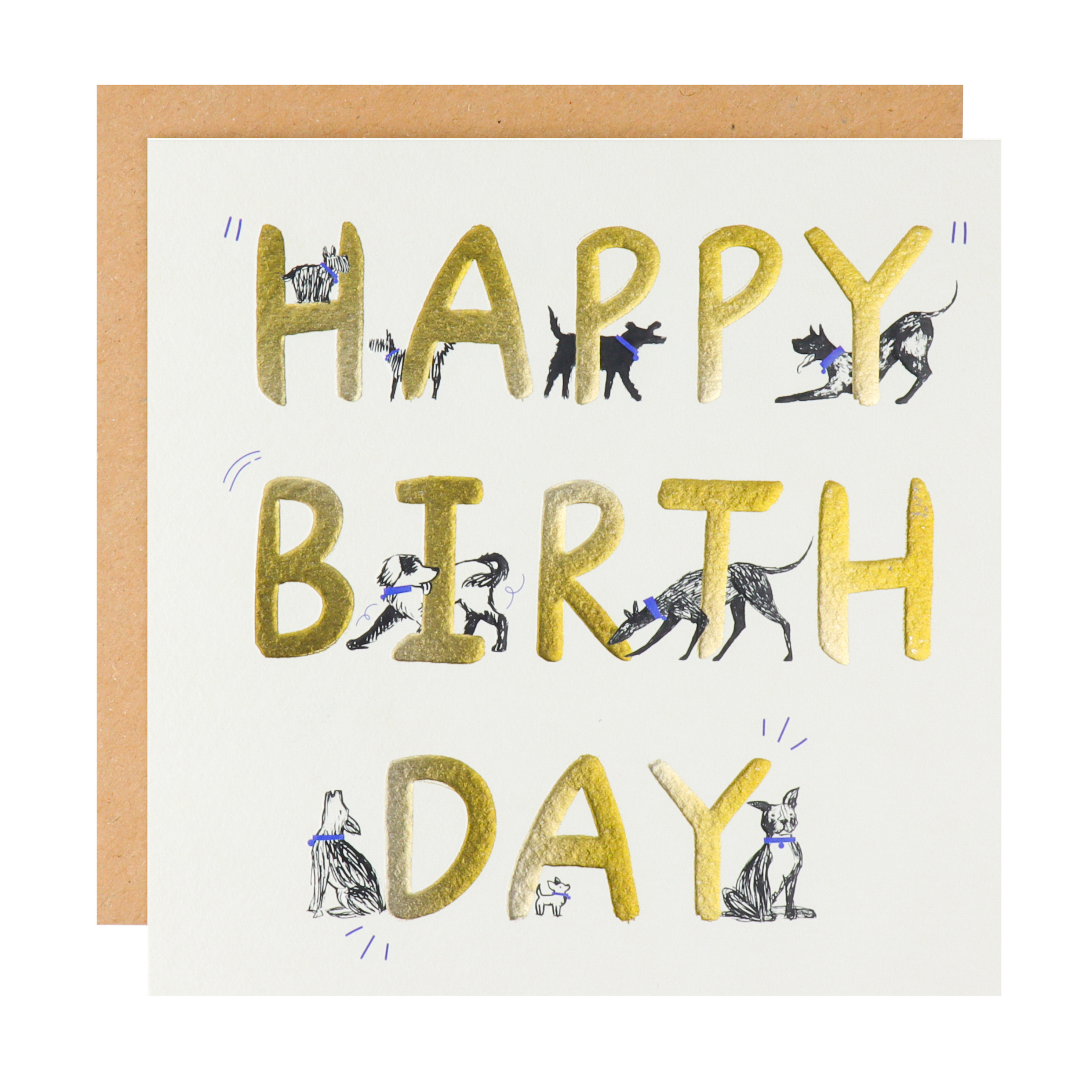 Cardology - Battersea Dogs Happy Birthday Card