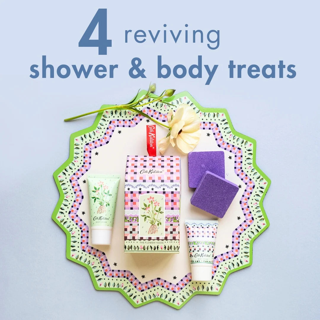Cath Kidston Roots & Raindrops The Flower House Gift Set