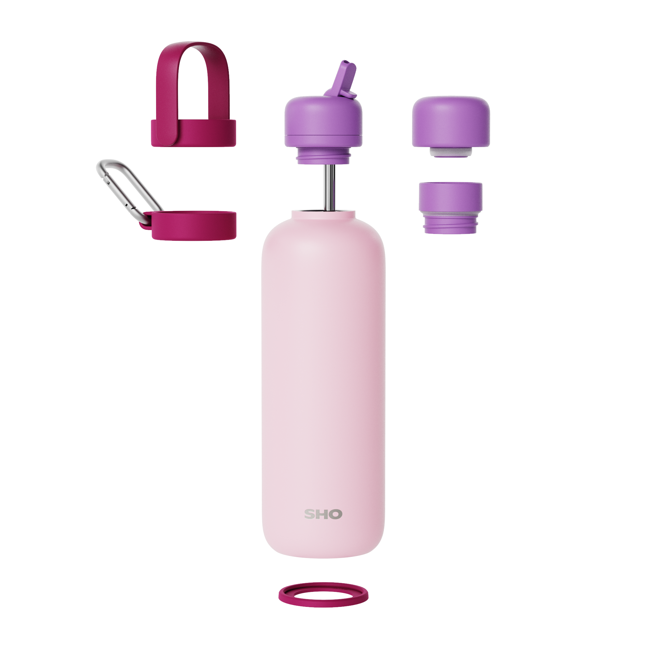 SHO - Newt┃Premium Insulated Water Bottle: Storm Loop / 500ml