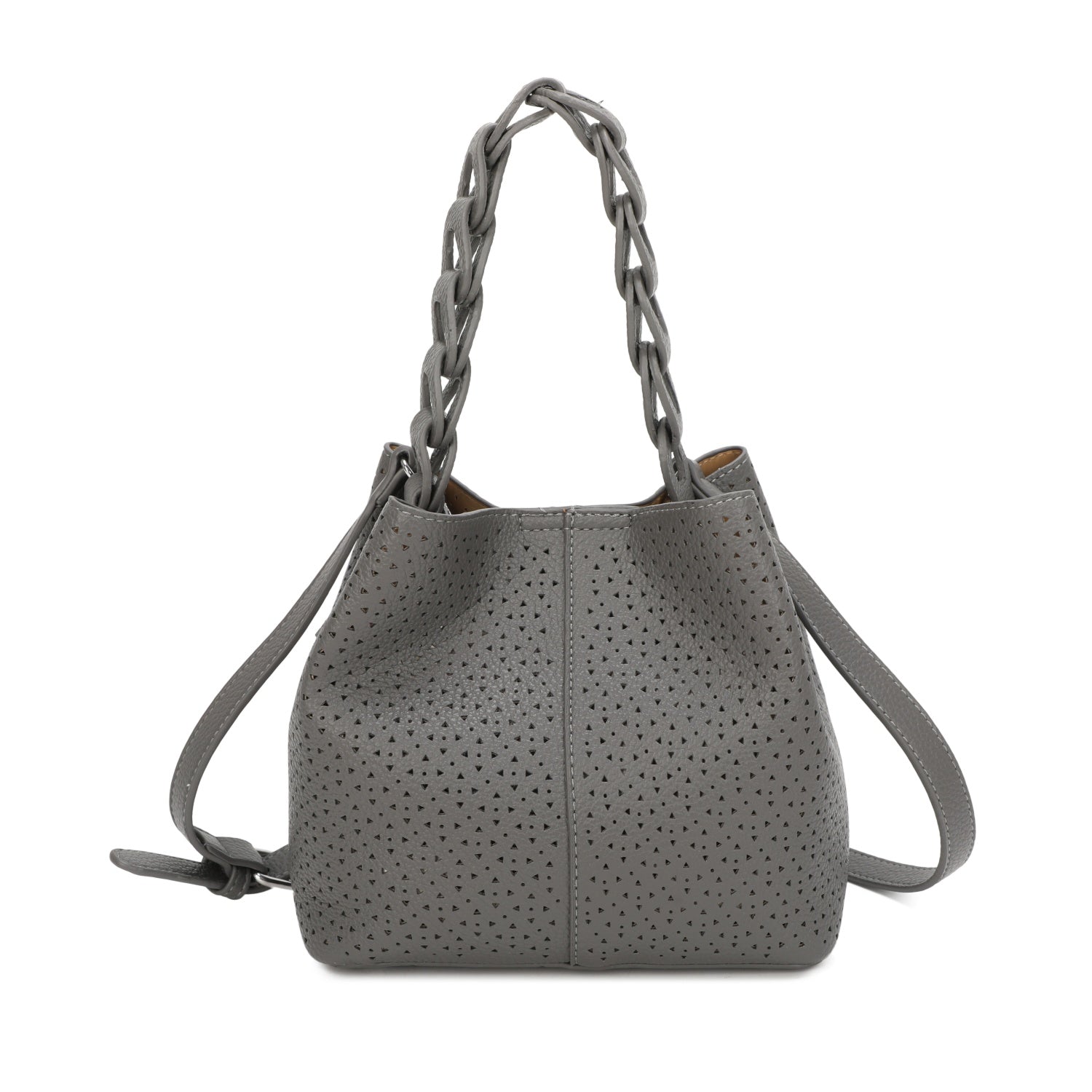 2-in-1 Bucket Bag - Dark Grey