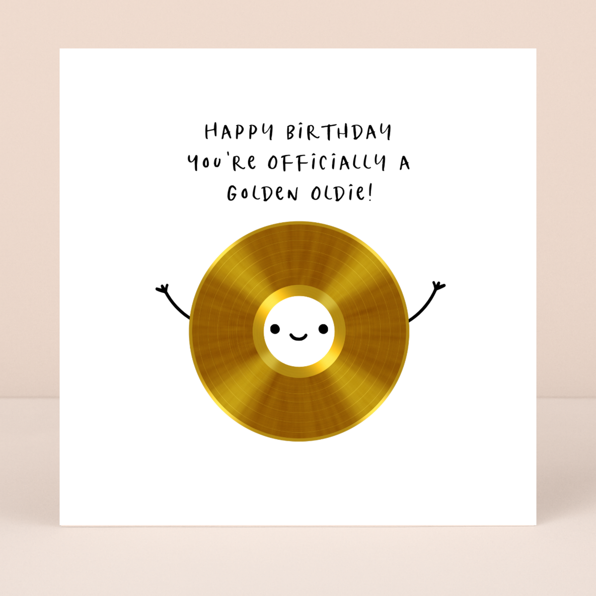 Petimo - Better Together Golden Oldie Fun Cute Birthday Card