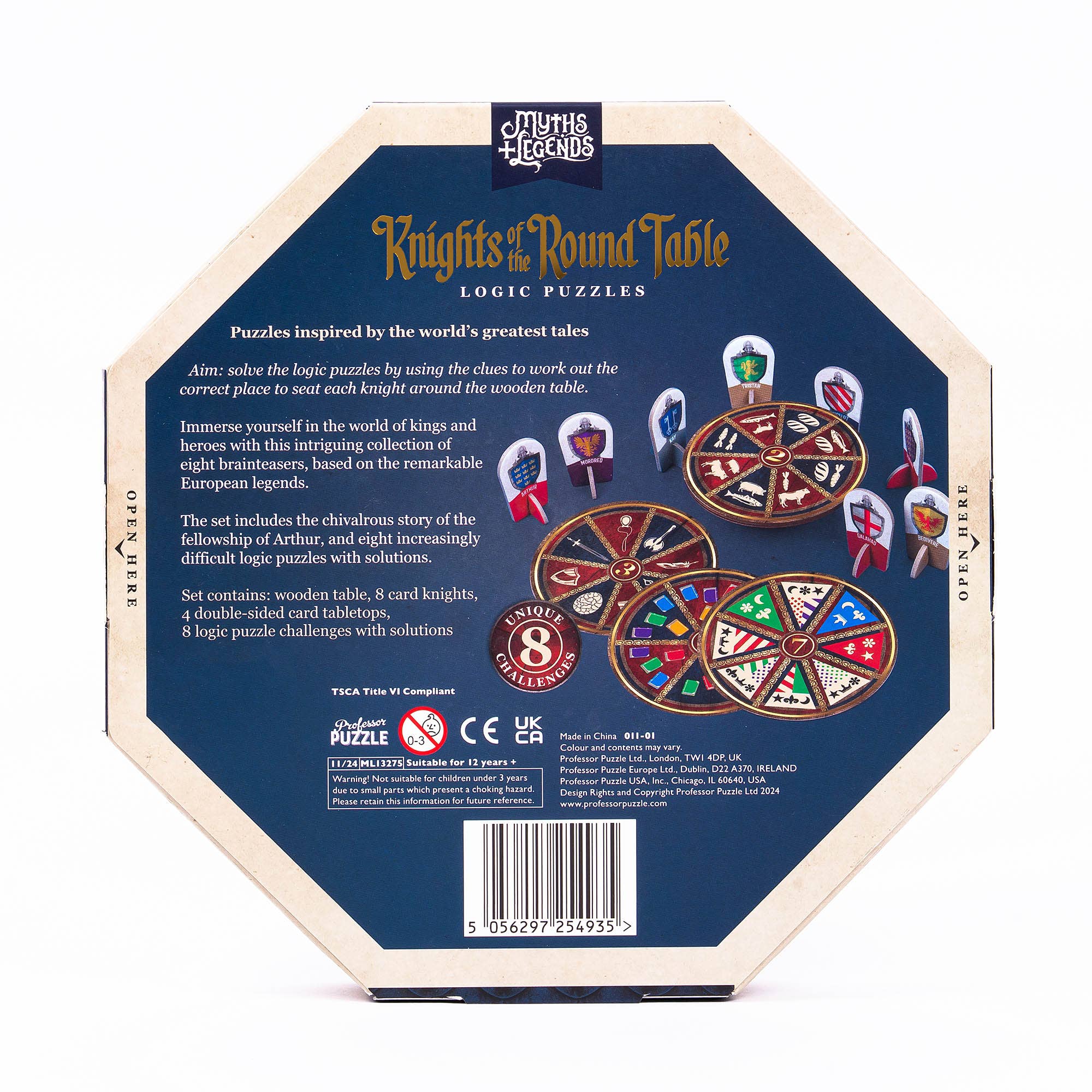 Professor Puzzle - Myths and Legends Knights of the Round Table