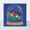 Rachel Ellen Designs - Cosy Christmas - Special Couple/Robins In A Snow Globe