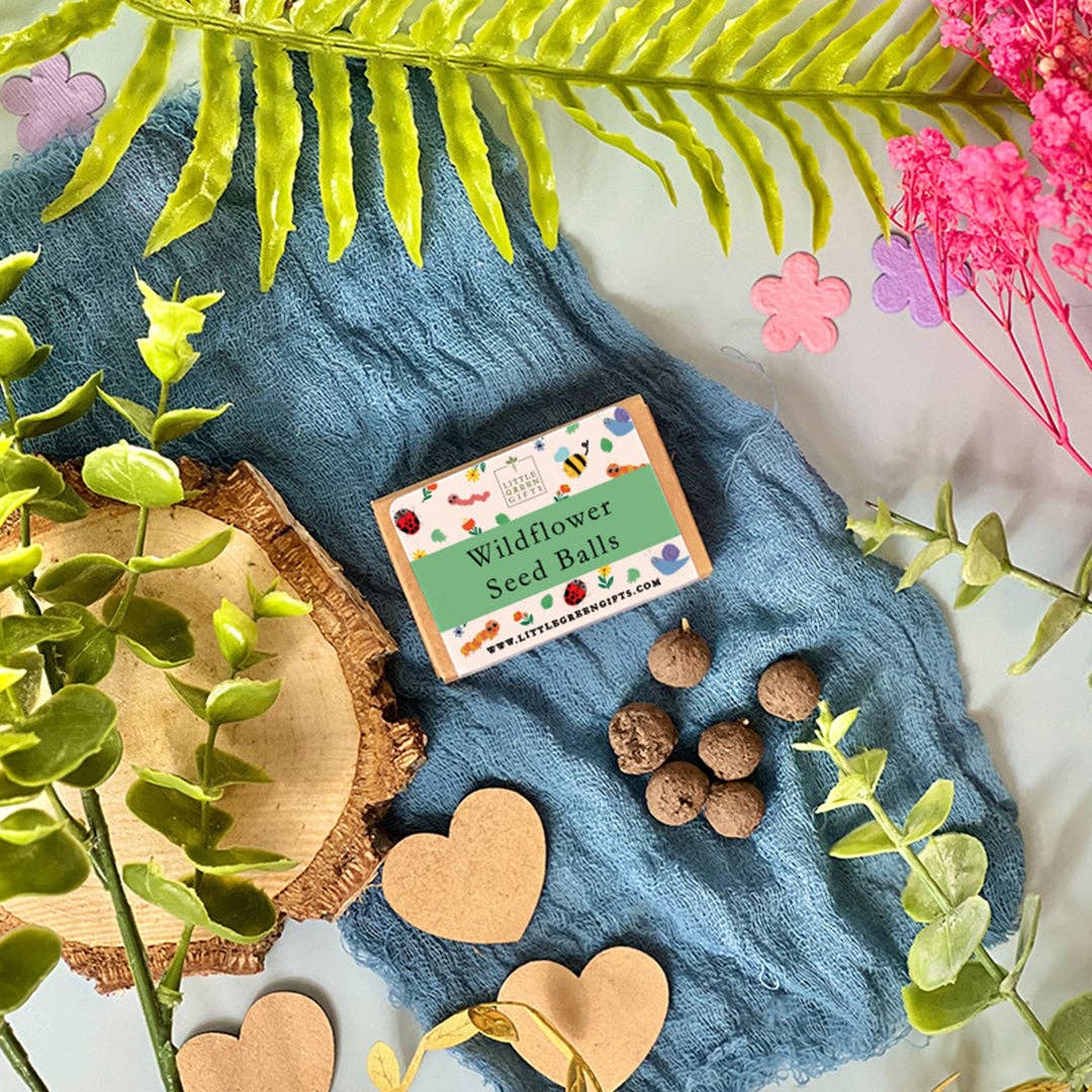 Little Green Gifts - Seed Balls - Choice Of Designs (TU-12): 003 - Blushing Blooms - More Than Just a Gift | Narborough Hall