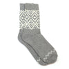 Delara Scandi Heart Ankle Socks – Grey