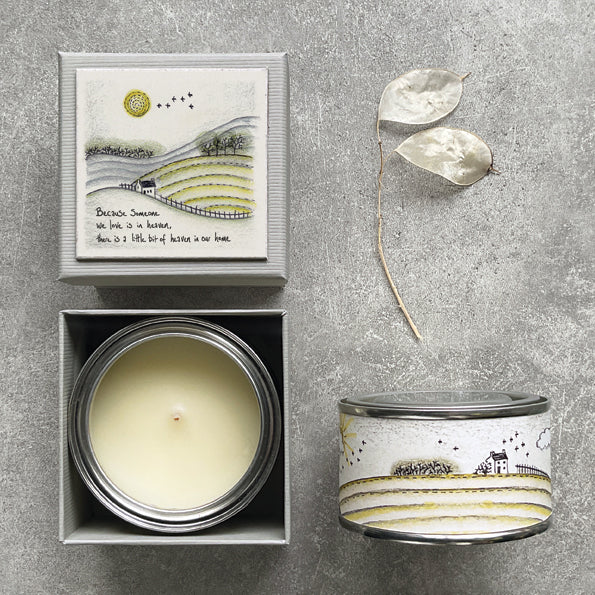 East of India Because Someone We Love is in Heaven Boxed Candle