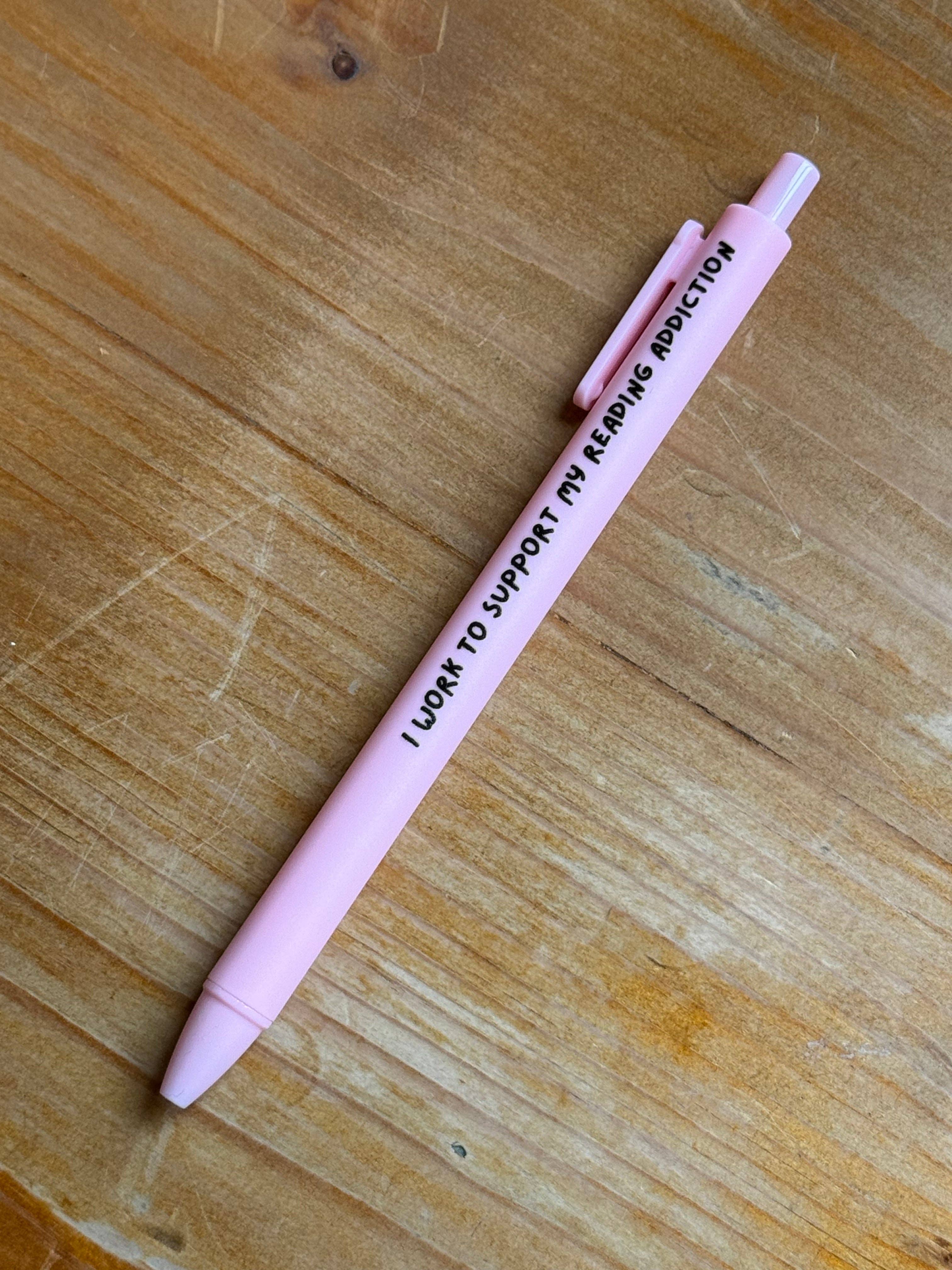Quirky Doodles - Funny Quote Pens: Lemon Yellow