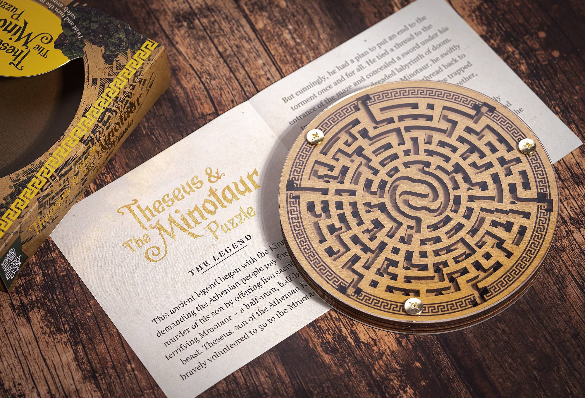 Professor Puzzle - Myths and Legends Theseus and Minotaur Puzzle