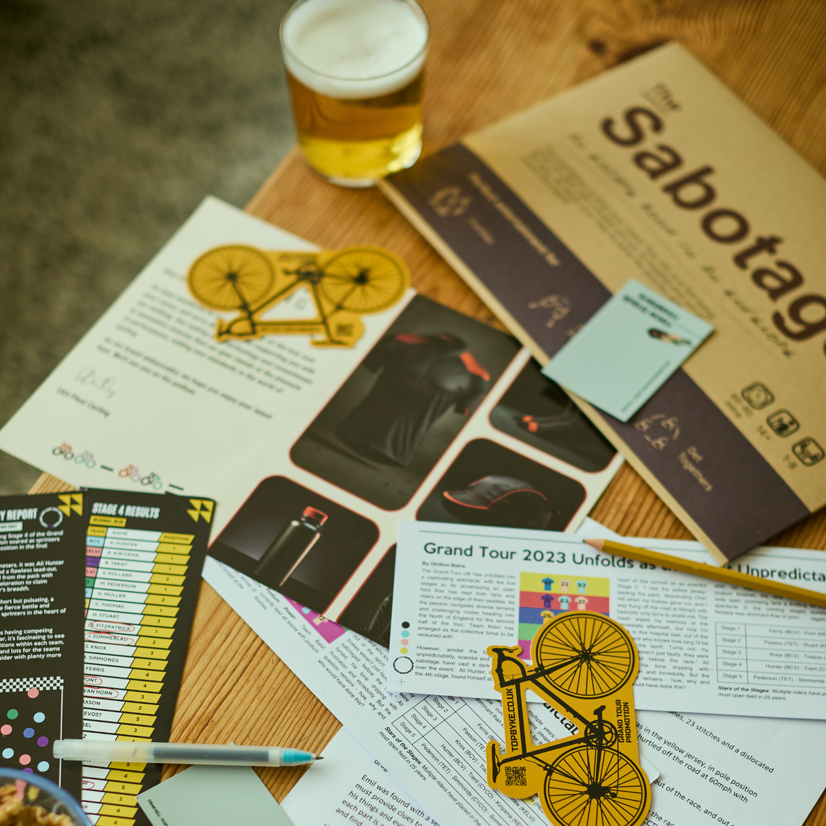 The Sabotage Puzzle Post escape room game
