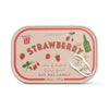 Paddywax Bistro Printed Tin Candle - Strawberry