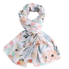 Simple Watercolour Flower Scarf