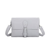 Florence Satchel Cross Body Bag - Grey