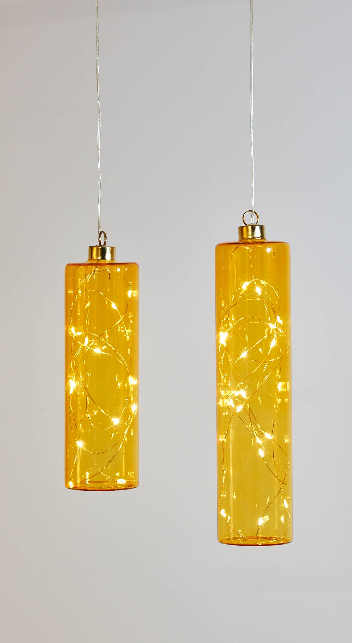 Lightstyle London - Glass Cylinders: Aqua