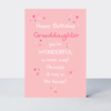 Petimo - Nice One Granddaughter Runs in the Family Pink Card