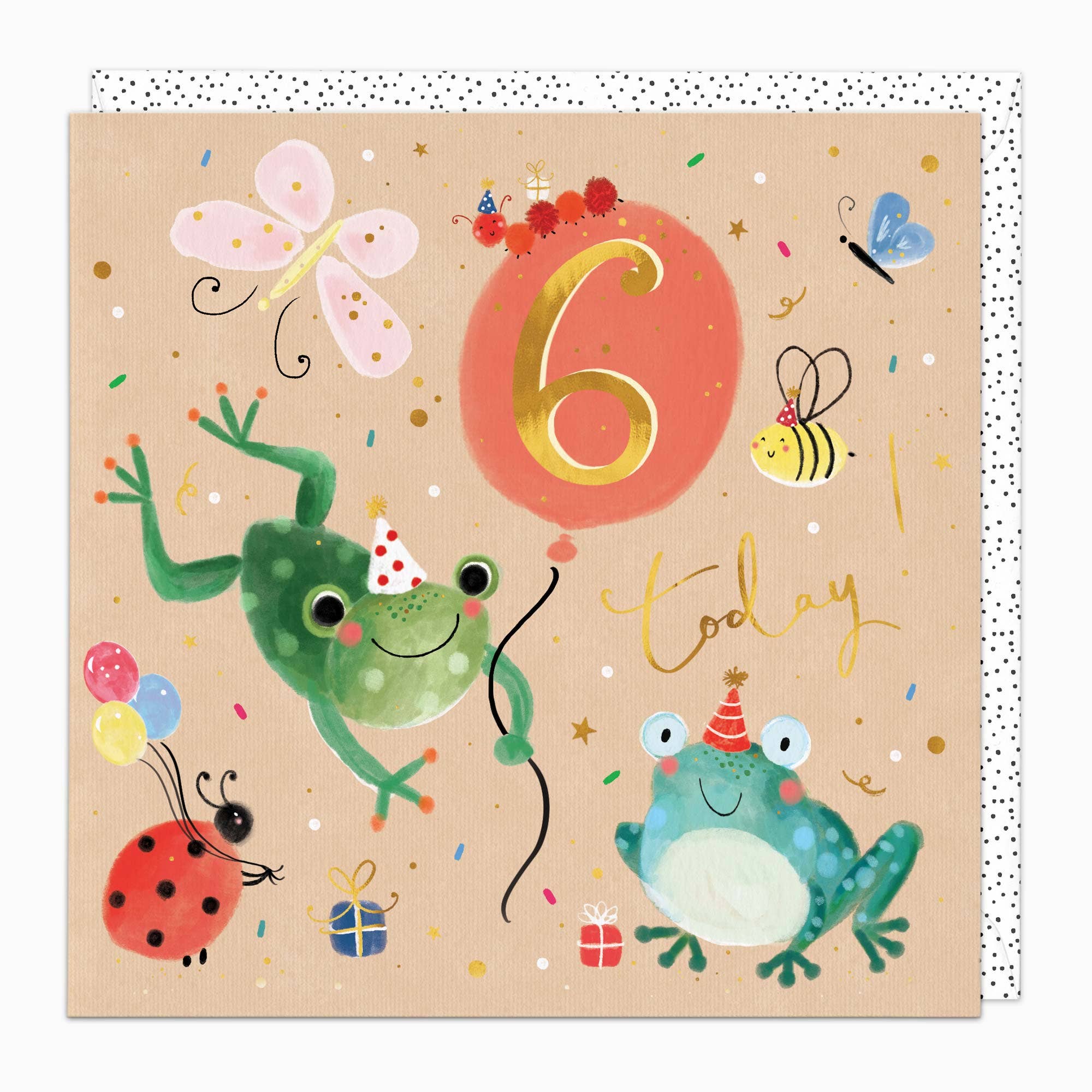 Whistlefish  - Froggy's 6th Birthday Card